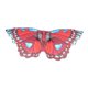 thumbnail image 1 of Capa de mariposa, capa para cosplay, disfraz, juego de mascarada, disfraces, decoración, fiesta Rojo, 1 of 9