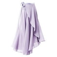 thumbnail image 4 of Dance Skirt with Adjustable Waist Tie Gymnastic Ballet Long Scarf Wrap Skirt, 4 of 13