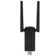 thumbnail image 4 of Adaptador inalámbrico antena dual de ganancia de 5dBi Adaptador USB inalámbrico de banda dual Tecnología de formación de haces Negro para computadora ANGGREK Otros, 4 of 7