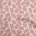 thumbnail image 1 of oneOone Silk Tabby Red Fabric Tropical Craft Projects Decor Fabric Printed By The Yard 42 Inch Wide, 1 of 5