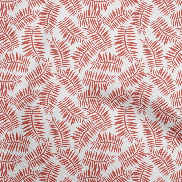 oneOone Silk Tabby Red Fabric Tropical Craft Projects Decor Fabric Printed By The Yard 42 Inch Wide