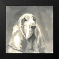 thumbnail image 2 of A Very Modern Dog 20x20 Black Modern Framed Museum Art Print Titled - Sepia Modern Dog II, 2 of 5