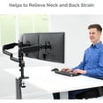 thumbnail image 3 of Fellowes, FEL8042601, Platinum Series Triple Monitor, 1 Each, Black, 3 of 10