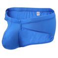 thumbnail image 3 of Ropa interior de seda helada para hombre, ropa interior sexy de cintura baja, transpirable, de color sólido, ropa interior fina, 3 of 5