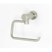 Alno A8766 Infinity Single Post Slide On Solid Brass Hook Style Toilet Paper Holder -