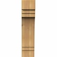 thumbnail image 2 of 6"W x 10"D x 26"H Pescadero Rough Sawn Corbel, Western Red Cedar, 2 of 9