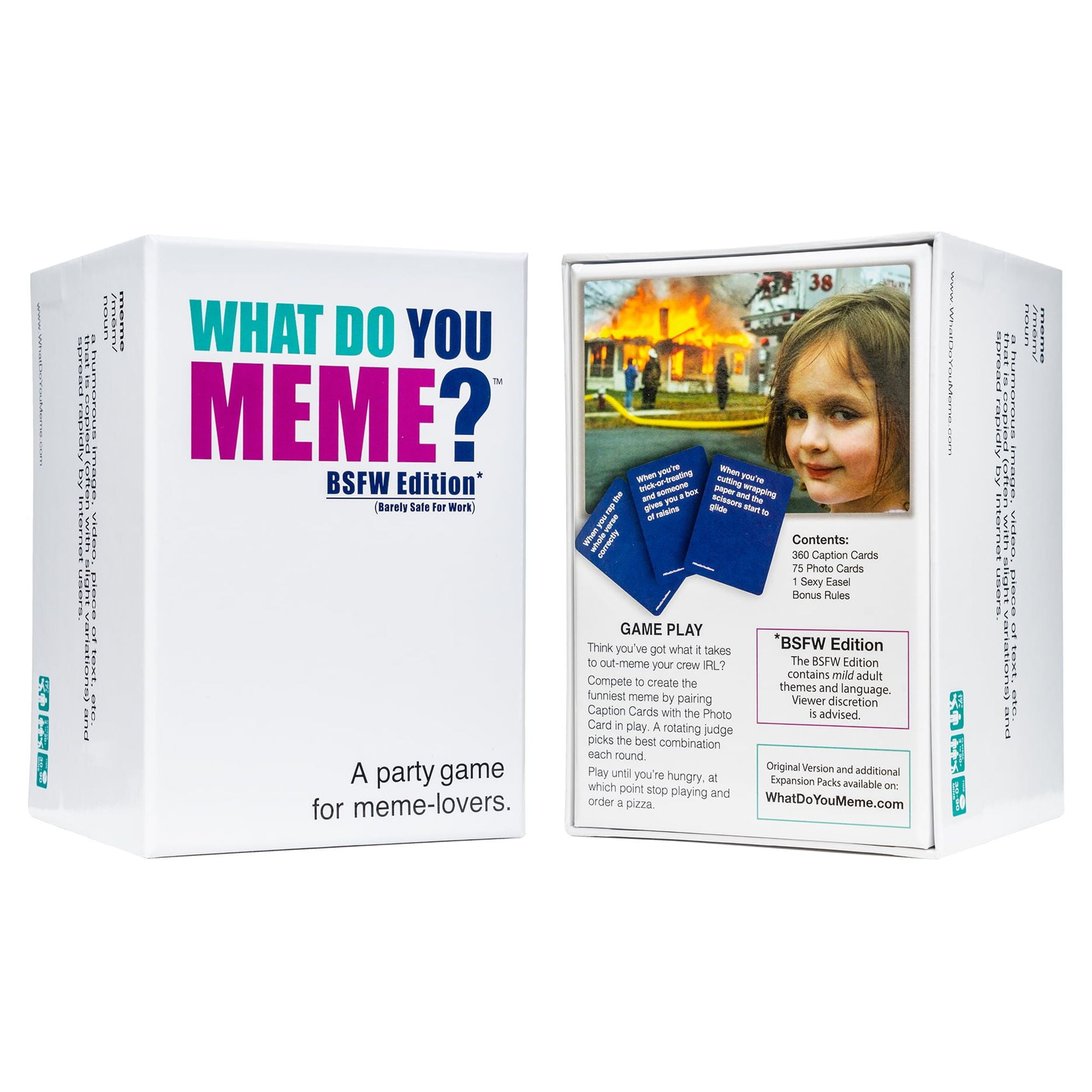 What Do You Meme? Core Game - The Hilarious Adult Party Game for Meme  Lovers - BSFW Edition 
