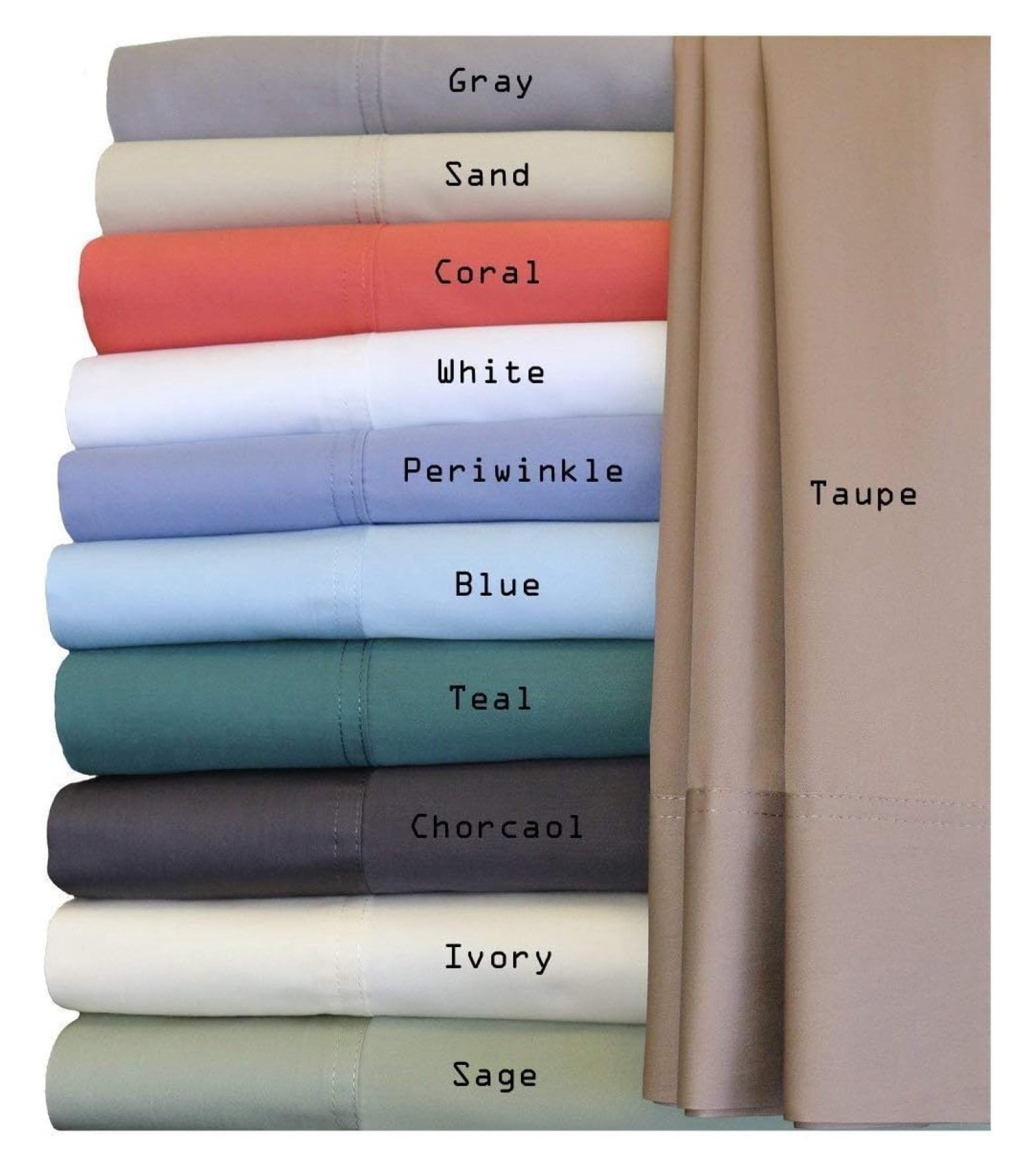Silky-Soft Viscose from Bamboo-Cotton , King 4PC Bed Sheets Set, Blue