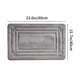thumbnail image 3 of Alfombrillas Alfombrilla de baño gris,absorbente,antideslizante,lavable a máquina,de pelo largo y suave,para bañera y lavabo (1 pieza). Rkxzt, 3 of 7
