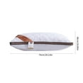thumbnail image 3 of Dvkptbk Velvet Pillows Hotel Pillows Household Pillows Student Dormitory Pillows Pillow Core Five-Star Hotel Hotel Pillows Velvet Compressed Neck Pillow Home Essentials, 3 of 8