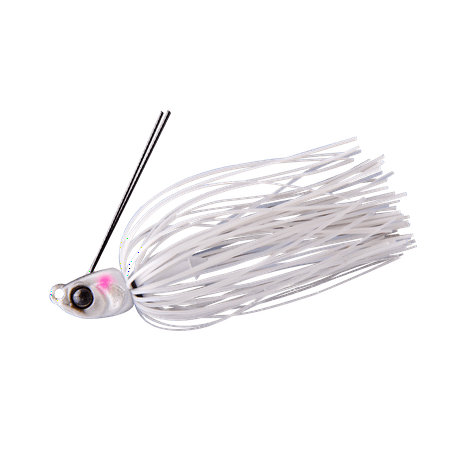 UPC: 0843459015658 | Jackall Fishing B-CRAWL 1/4OZ WHT Dressed Jig [JBCRAS14-W]