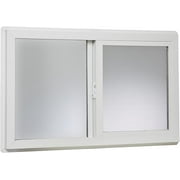 Park Ridge Products VBSI3220PR Vinyl Basement Slider Window, 32" x 20", White