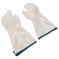 thumbnail image 1 of Silicone Heat Resistant Long BBQ Kitchen Gloves for Baking Cooking, 1 of 7