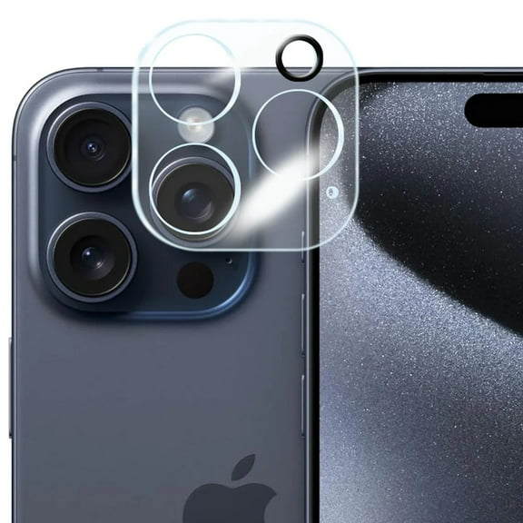 HD Clear Tempered Glass Camera Lens Protector for iPhone 16 Pro / iPhone 16 Pro Max