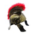 thumbnail image 3 of BELOVING Greek Corinthian Helmet Knight Samurai Helmet for Performances Cosplay Props, 3 of 7