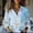 A06, variant on Plus Size Women's Long Sleeve Button Down Shirt with V-Neck and Loose Fit for Casual Comfort