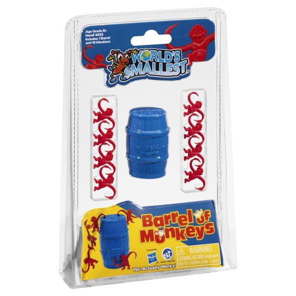 World S Smallest Barrel Of Monkeys Game Walmart Com