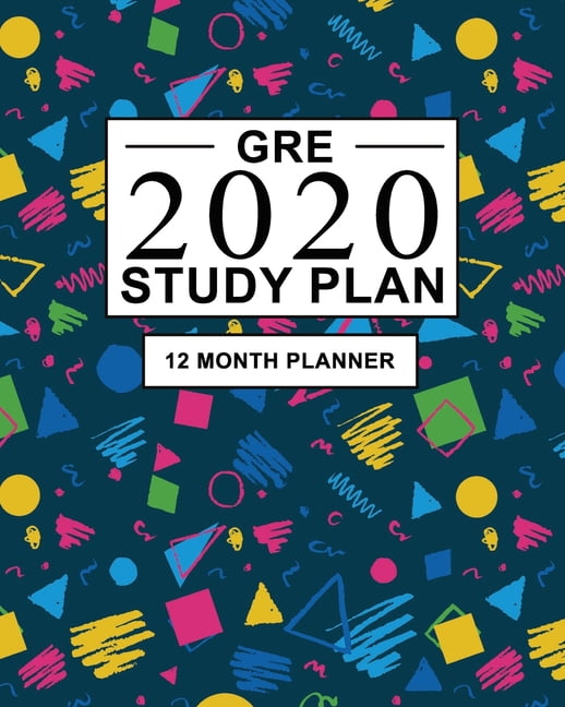 GRE Study Plan 12 Month Planner for the Graduate Record Examinations