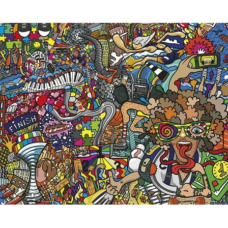 ohpopsi Sports Illustrations Wall Mural