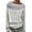 A1-White, variant on Isle Sweater Top Vintage Sweater Crew Neck Boho Pattern Pullover Fall Winter Clothes Soft Warm Cozy Loose Pullover Lightweight Knit Sweaters for Women Soft Touch Funnel Vintage Navy 5XL