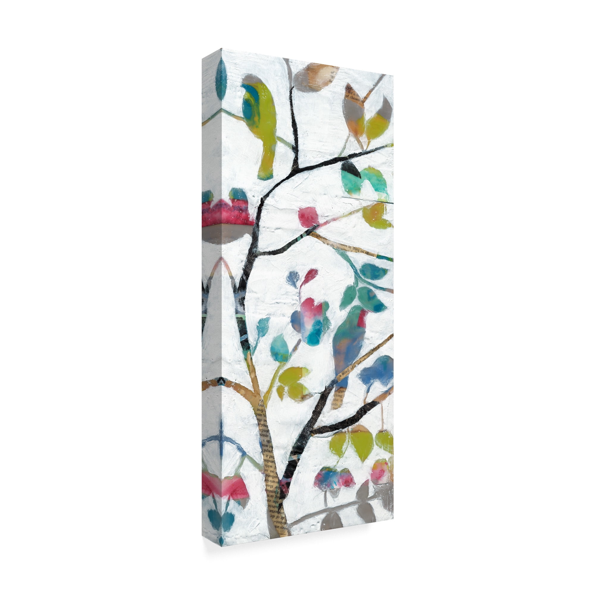 Trademark Fine Art 'Woodland Story IV' Canvas Art by Jennifer Goldberger