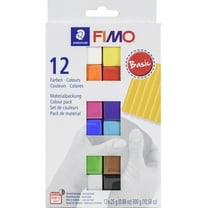 Staedtler Fimo Soft Polymer Clay - Basic Colors, Set of 12