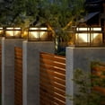 thumbnail image 2 of thinsony Outdoor IP65 Waterproof LED Modern Solar Post Caps Lights Pillar Light, 2 of 9