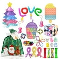 thumbnail image 1 of goowrom Christmas Decompression Toys Kit, Stress Relief Squeezing Board Game, 1 of 8