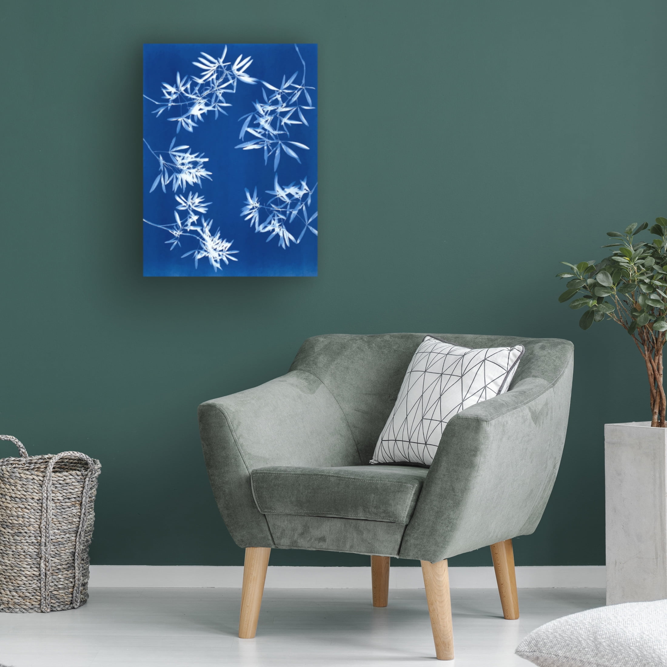 Canvas Wall Art - Christine So 'Light through Leaves 2' Wall Art for Living Room, Bedroom, or Office Décor by Trademark Fine Art - 24 x 32 Inches