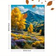 thumbnail image 3 of Golden Aspen Fall Foliage Canvas Print, Colorado Mountain Landscape, Autumn Nature Wall Art, 3 of 8