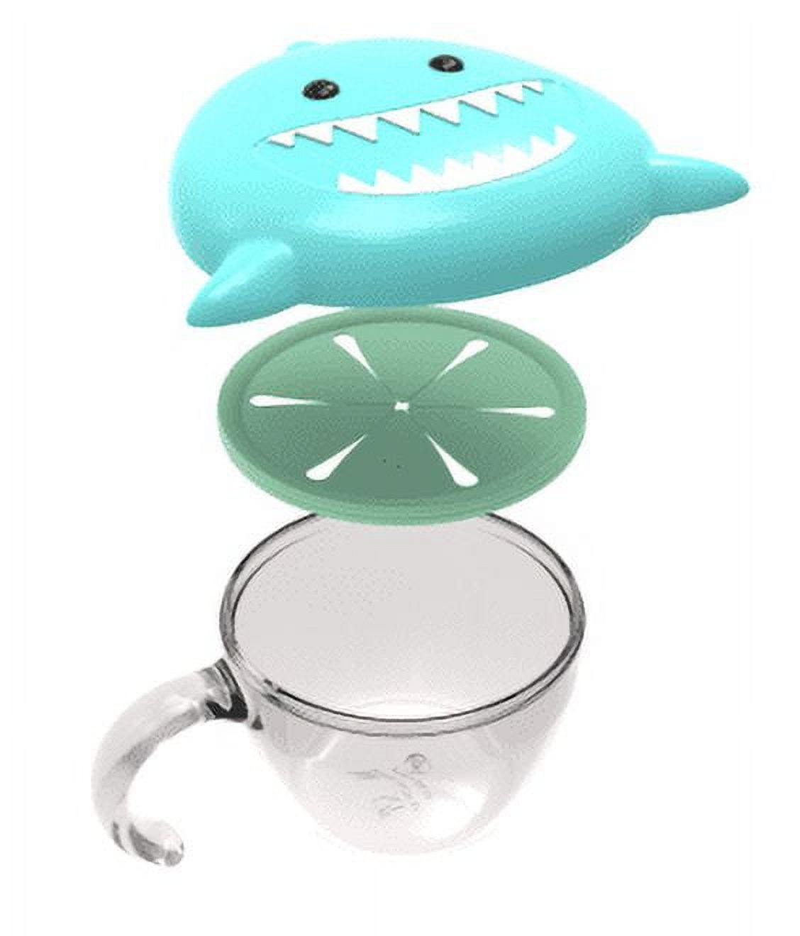 (2 pack) Melii Snack Container with Finger Trap - Shark