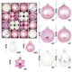 thumbnail image 3 of Juego de 44 bolas navideñas de 3 a 6 cm para decoración navideña para el hogar, colgante para árbol de Navidad 2024, regalo para fiesta de Año Nuevo, 3 of 5