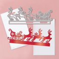 thumbnail image 3 of 3D Christmas Snowflake Trees Cutting Dies Sleds Deer Die Cuts Template Stencil for Card Making Decoration DIY Scrapbooking Album Craft Decor, 3 of 8