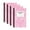 Pink, variant on 4 Pack Composition Notebook, Wide Ruled Composition Book, Marble Composition Notebooks, 30 Sheets (60 Pages), 8.3" x 5.5", Classroom Must Haves, Pink