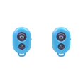 thumbnail image 2 of Sidaley cámara control remoto inalámbrico acampar al aire libre portátil compatible con bluetooth 4.0 controlador de obturador accesorios azul Azul 2piezas, 2 of 5