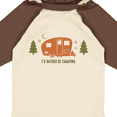 thumbnail image 4 of Inktastic Rather Be Camping C3 Boys or Girls Long Sleeve Baby Bodysuit, 4 of 5