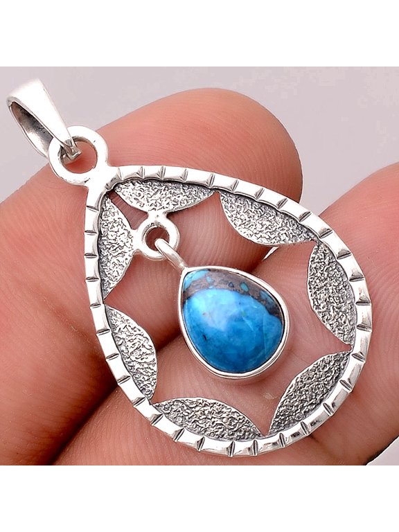Natural Peruvian Opalina 925 Sterling Silver Pendant Jewelry P-1478 SDP155219