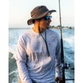 thumbnail image 6 of The American Outdoorsman Men's Lightweight UPF 50+ UV Sun Protection Outdoor Long Sleeve Quick Dry Graphic Shirt (Under Water, XXL), 6 of 7