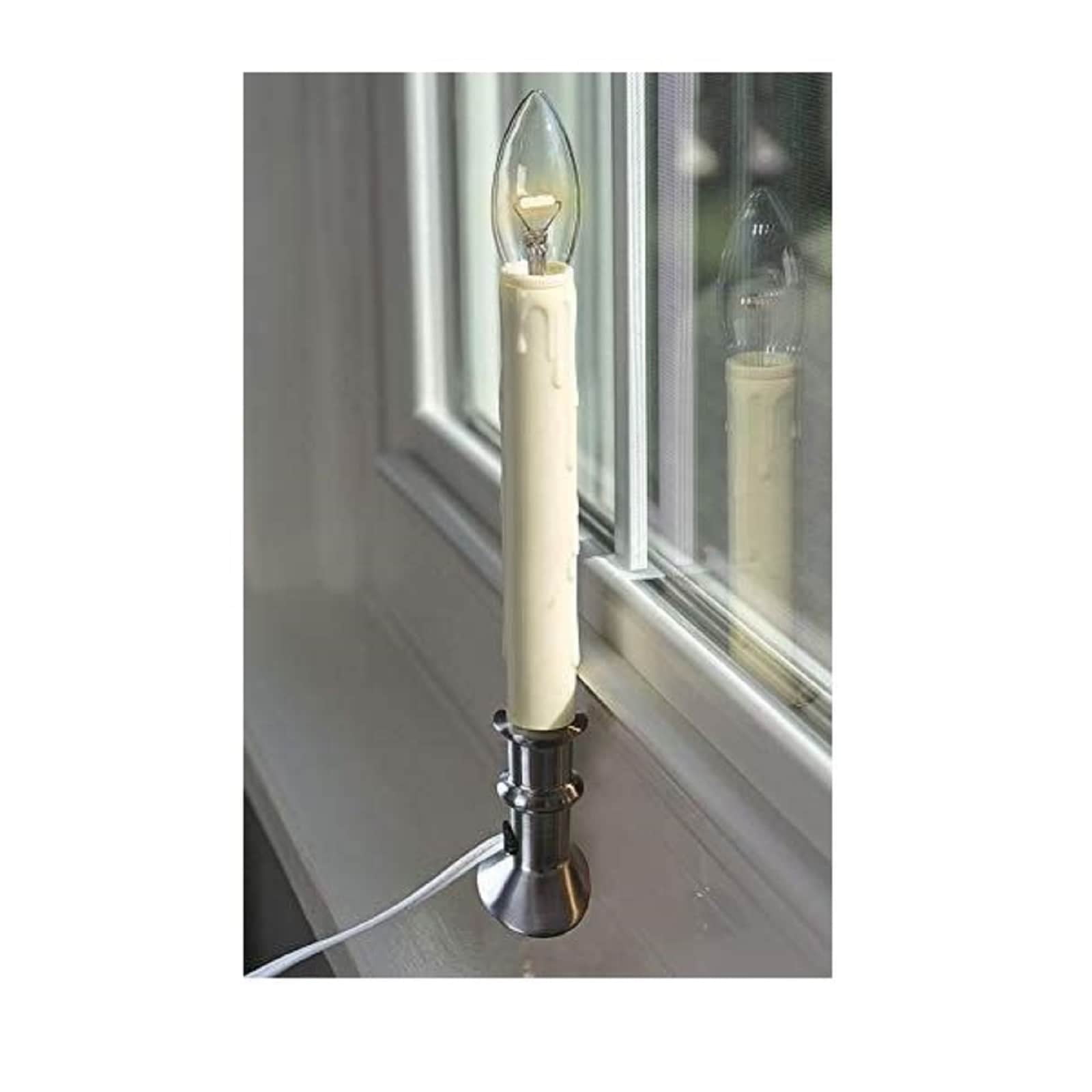 Celestial Lights Plug in Hugger Window Candle with LED Bulb 4 pack N A Black Onyx Walmart