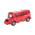 thumbnail image 4 of Kokiya Bus Toy Children Car Toy Inertia Car Vehicles, Pull Back Car for Kids Boys Girls Red, 4 of 9