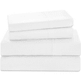 thumbnail image 6 of Premier Colorful Full Sheet Set, Upto 16 Inch Deep Pocket Microfiber Sheet Set - White, 6 of 6