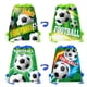 thumbnail image 2 of Bolsa de Regalos No Tejida de Fútbol, Bolsas de Almacenamiento de Bocadillos para Embalaje de Dulces de Fútbol, Mochila con Cordón para Fiesta Deportiva para Niños C, 2 of 5