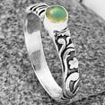 thumbnail image 4 of Natural Ethiopian Opal 925 Sterling Silver Ring s.6 Jewelry DGR1119_F_6 R-1042, 4 of 7