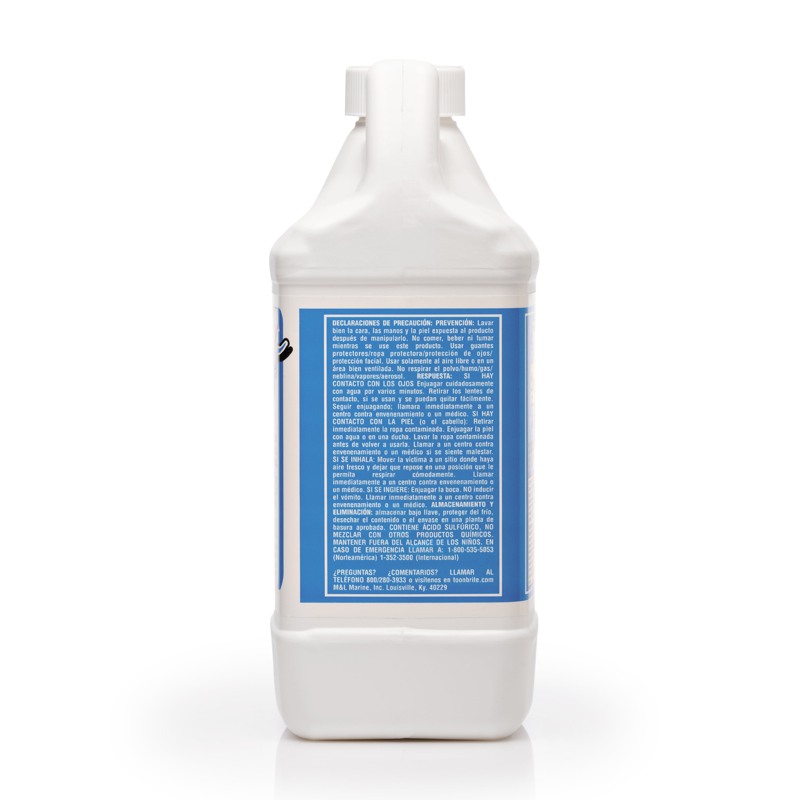 Toon-Brite Aluminum Cleaner 1/2 Gallon with Sprayer, Boat Accessories