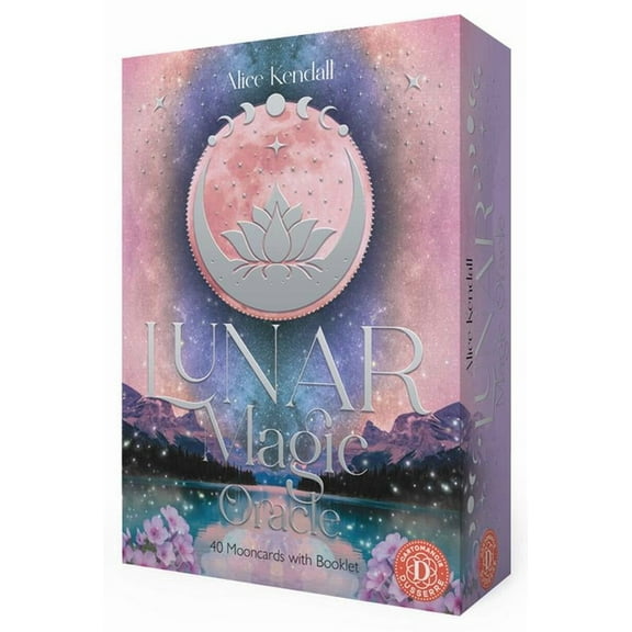 Lunar Magic Oracle: 40 Mooncards with Booklet, (Hardcover)