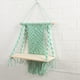 thumbnail image 4 of Estantería decorativa flotante de pared de plantas, hecha a mano, individual, 6 x 35 cm, cuerda decorativa de macramé 30x40cm, 4 of 7