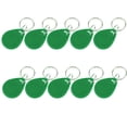 thumbnail image 1 of 10 Unids 125 De Identificación Etiquetas De Etiquetas Inicio 4 Disponibles Verde Perfecl Llaveros de tarjetas de identificación, 1 of 8