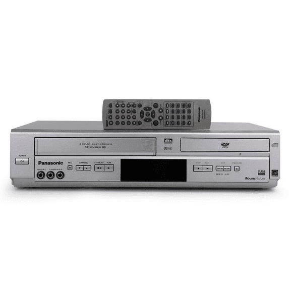 New Panasonic DMR-ES30V DVD/VCR Combo Recorder - Walmart.com
