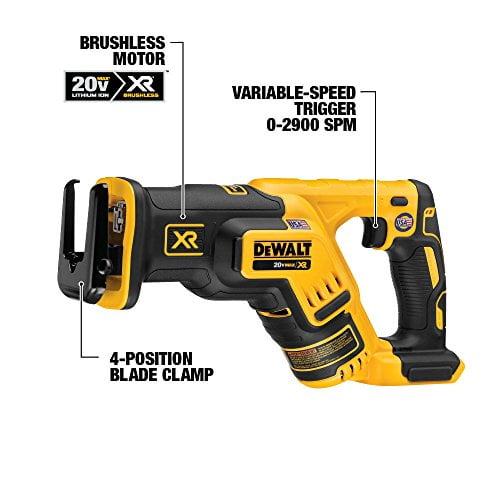 DEWALT 20V MAX XR Brushless Combo Kit Compact 6 Tool DCK684D2 Walmart