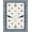 Navy Blue Ivory, Pattern 1, variant on ODIKA Boat Hooked Nautical Whale Pod Motif Interlocking Wave Border Pet Friendly & Kids Safe for Bedroom, Bedside, Nursery